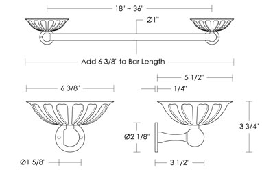 Rockefeller Towel Bar